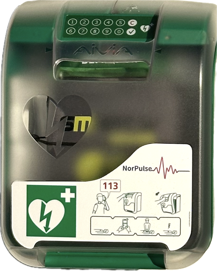 Smarty®Saver hjertestarter & Aivia 210 utendørs hjertestarter med PIN kode. - Bilde 4