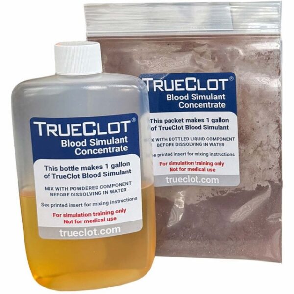 TrueClot® Blood Simulant Concentrate – Realistisk markørblod til ferdighetstrening - Bilde 2